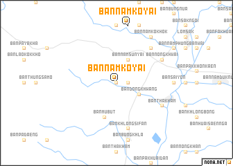 map of Ban Nam Ko Yai