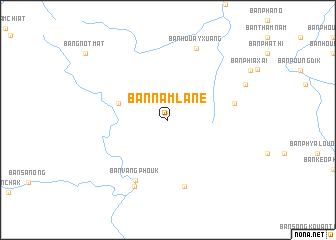 map of Ban Nam Lane