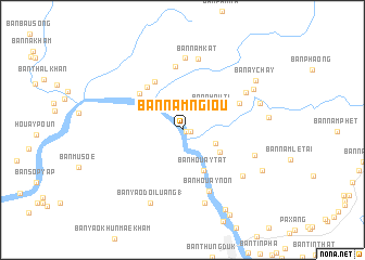 map of Ban Namngiou