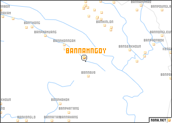 map of Ban Namngoy