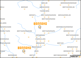 map of Ban Nam O