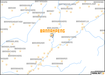 map of Ban Nampèng