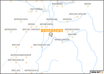 map of Ban Nam Ron