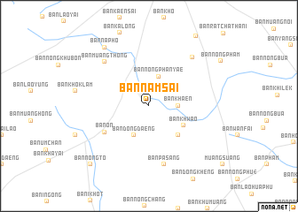map of Ban Nam Sai