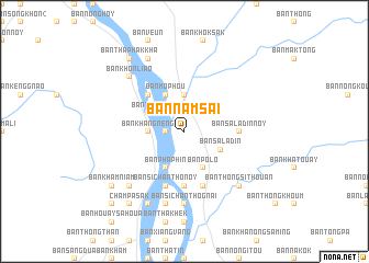 map of Ban Namsai