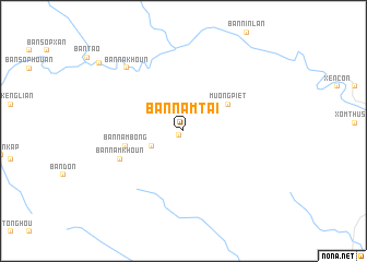 map of Ban Namtai