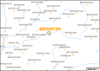 map of Ban Namtam