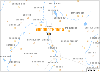 map of Ban Nam Thaeng