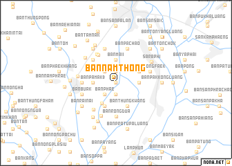 map of Ban Nam Thong