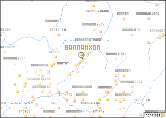map of Ban Namxon