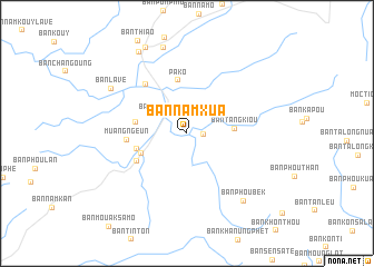 map of Ban Namxua