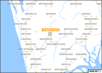 map of Ban Na Nai