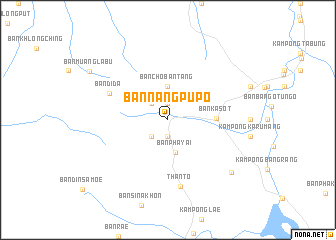 map of Ban Nang Pupo