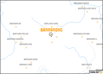 map of Ban Na Nong