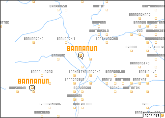 map of Ban Na Nun