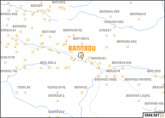 map of Ban Na-Ou