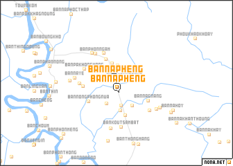 map of Ban Naphèng