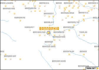 map of Ban Naphia