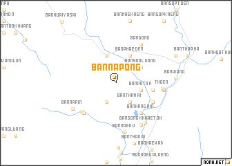map of Ban Na Pong