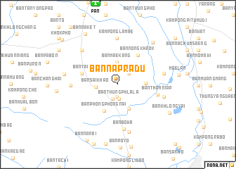 map of Ban Na Pradu