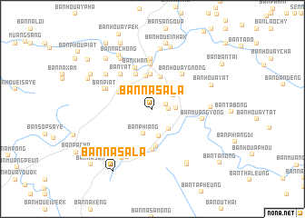 map of Ban Nasala