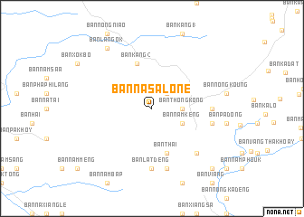 map of Ban Na Salone