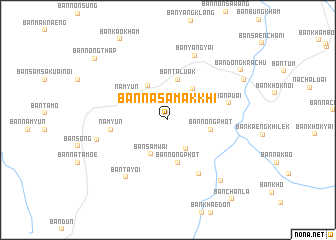 map of Ban Na Samakkhi