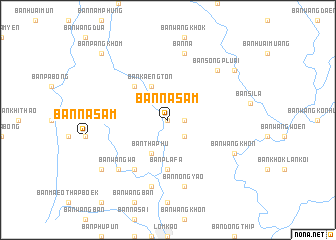 map of Ban Na Sam