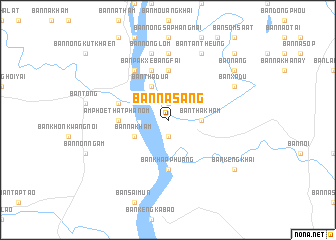 map of Ban Nasang