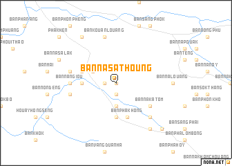 map of Ban Nasathoung