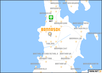 map of Ban Na Sok