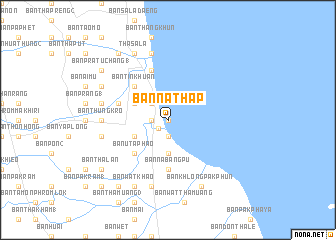 map of Ban Na Thap