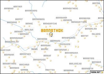 map of Ban Nathok