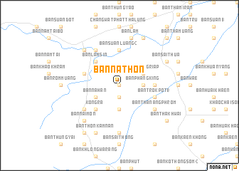 map of Ban Na Thon