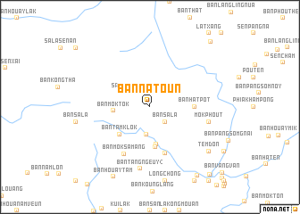 map of Ban Natoun