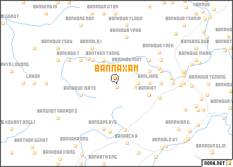 map of Ban Naxam