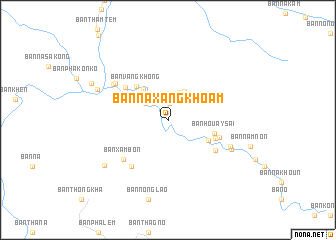 map of Ban Naxangkhoam