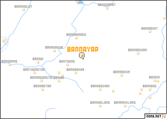 map of Ban Na Yap