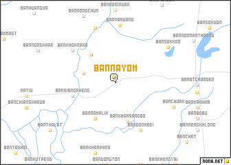 map of Ban Na Yom
