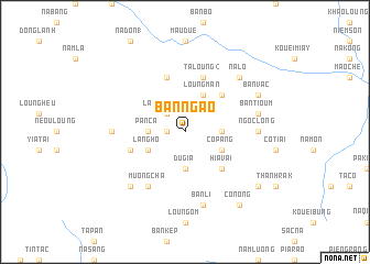 map of Bản Ngao