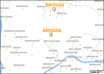 map of Ban Ngiou