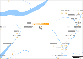 map of Ban Ngom Mot