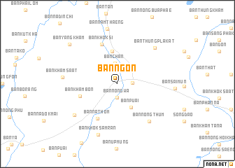 map of Ban Ngon