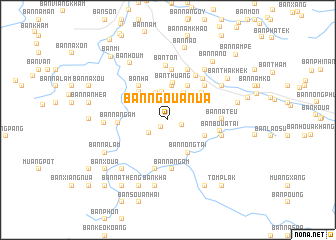 map of Ban Ngoua-Nua