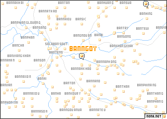 map of Ban Ngôy