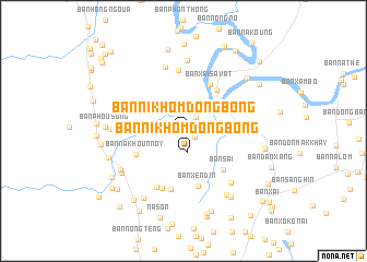 map of Ban Nikhom Dôngbong