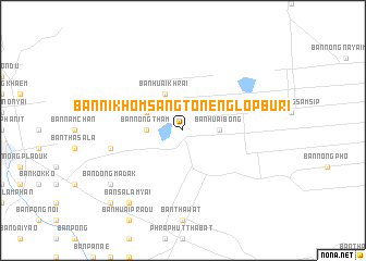 map of Ban Nikhom Sang Ton Eng Lop Buri