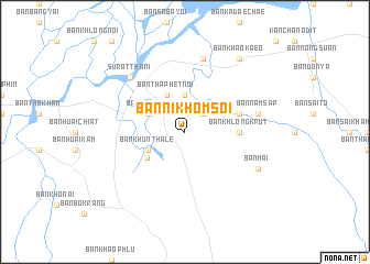 map of Ban Nikhom Soi