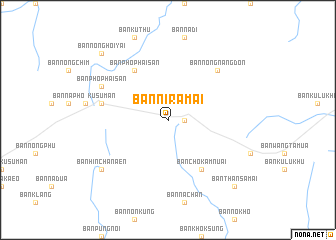 map of Ban Niramai