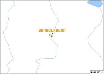 map of Bannockburn